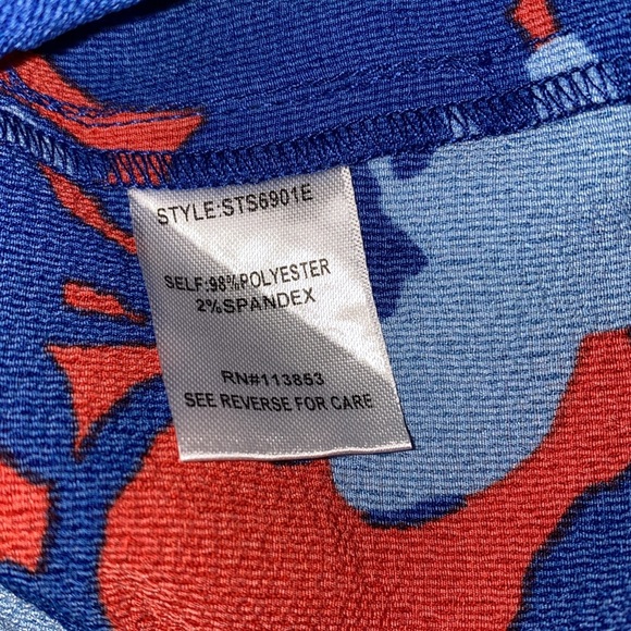 NWT🌺Sugarlips Matador Floral Eclipse Ruffle Skirt Size XS - Picture 11 of 16